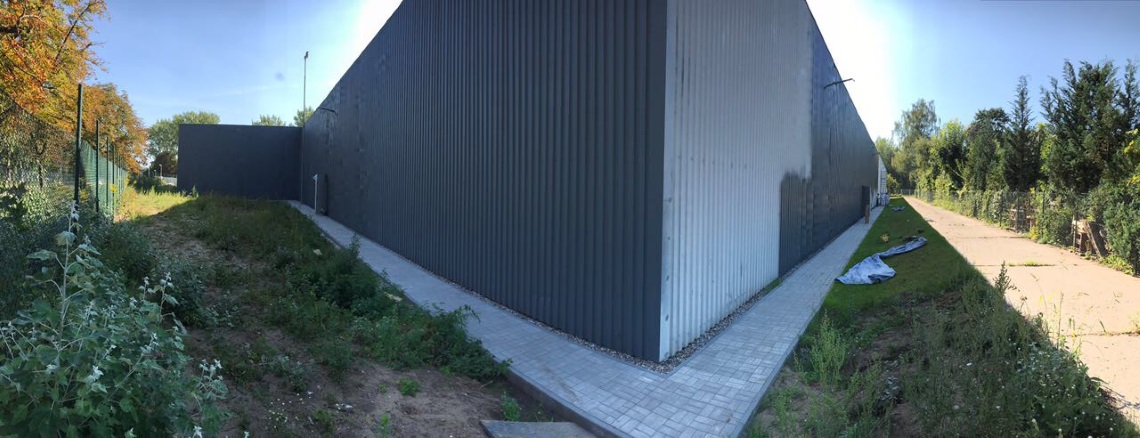 Sanierung des office-4-sale Standortes in Mühlenbeck - Fassadenanstrich