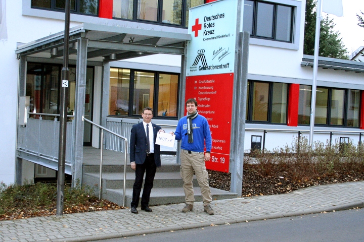 office-4-sale Spende beim DRK-Kreisverband in Hünfeld!