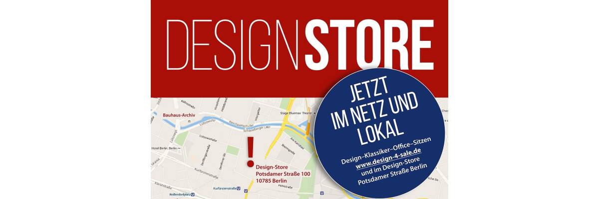 Neueröffnung eines Design-Store in Berlin - office-4-sale bietet ab sofort Designklassiker im neuen Design-Store