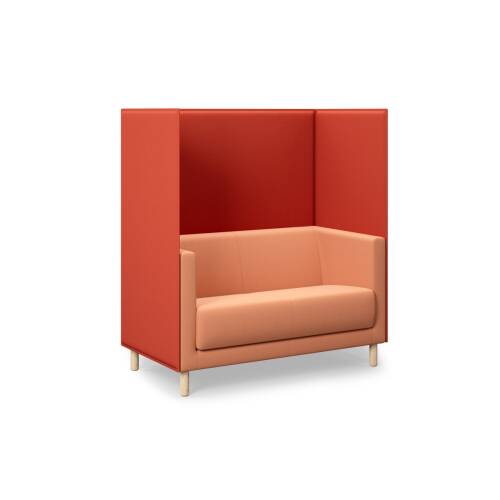 "Vancouver Lite VL2H" 2-Sitzer Sofa mit 4-Fuß-Gestell