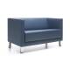 "Vancouver Lite VL2H" 2-Sitzer Sofa mit 4-Fuß-Gestell