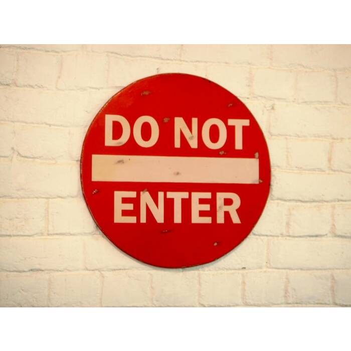Wall-Art - do not enter