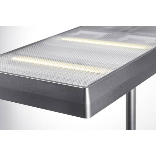 LED-Stehleuchte Lausanne silber
