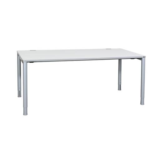 Schreibtisch Basic 4 in weiß, 180 x 80 cm mit 2...