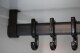 Stahl-Kleiderschrank/Spind, doppelstöckig, - Abteilbreite 40 cm, 2 Abteile/4 Fächer in anthrazitgrau