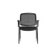 2er Set "Open Chair 100" Besucherstuhl in schwarz - Design: Rainer Bachschmid