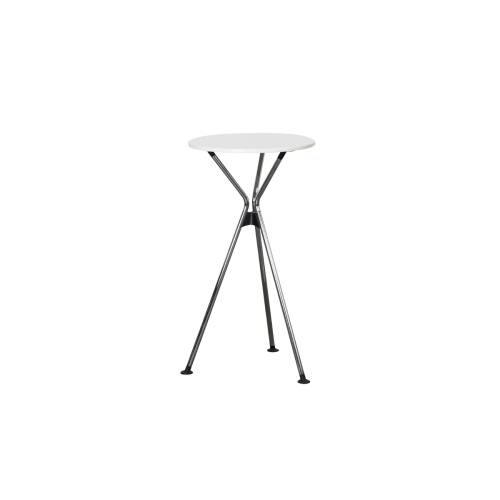 "meet table" Stehtisch in weiß, 60 cm Durchmesser