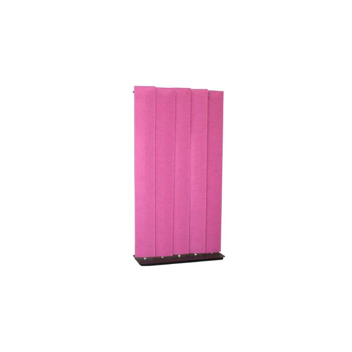 BuzziBlinds Classic freistehender Raumteiler in pink, 185 cm hoch