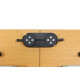 Mobiler Klapptisch / Besprechungstisch mit Turnbox in buche, 150 x 75 cm