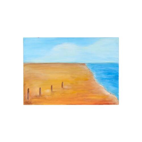 Acrylgemälde "Strand" von Ulrike Strastil...