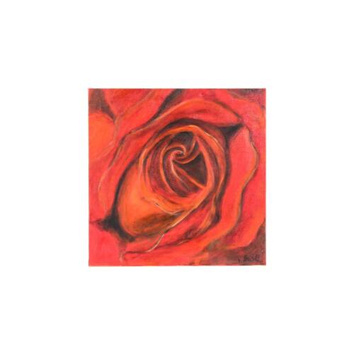 Acrylgemälde "Rose" von Ulrike Strastil...