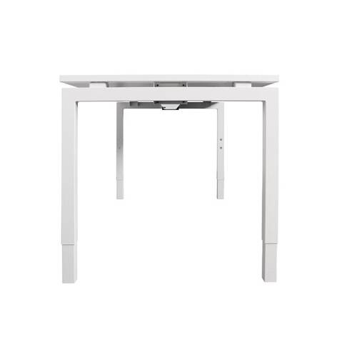 Schreibtisch "Style" 200  x 100 cm - weiß - Gestellfarbe weiß