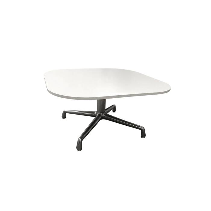 SW_1 Table Beistelltisch in weiß von Coalesse, 76 x 76 cm