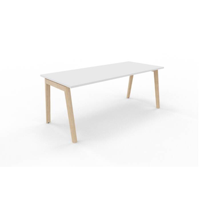 NOWD Schreibtisch - 180 x 80 cm in weiß