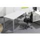MIETMÖBEL - 3-teiliger Arbeitsplatz "basic" mit Schreibtisch, Bürodrehstuhl und Untertischschublade