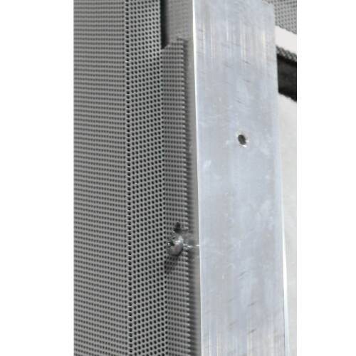 "BKA" Breitband-Kompakt-Absorber / Akustik-Lochblech in grau