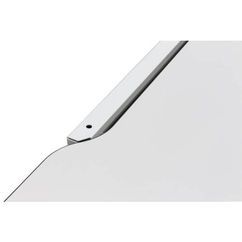 Schreibtisch 180 x 80 cm mit Schiebeplatte in weiß