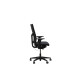 Bürodrehstuhl "SIT XL Edition" mit Fußkreuz Kunststoff, schwarz