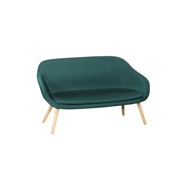 2-Sitzer Sofa About a Lounge in grün von HAY, Breite 150 cm