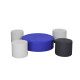 "Drum XL " Hocker / Beistelltisch in blau