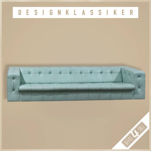 Loungesofa RH-306 in Leder mintgrn, 290 cm - Design:...