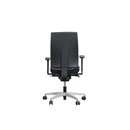 "CETO" Bürodrehstuhl mit Armlehnen in schwarz