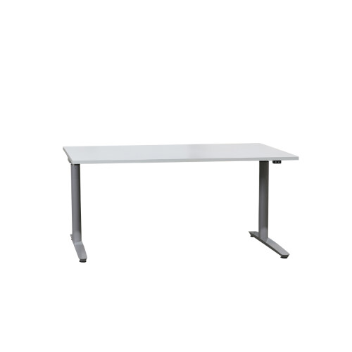 "Works GE" Steh-Sitz-Schreibtisch 160 x 80 cm in weiß