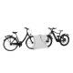 Fahrradständer / 3D-Betondruck / weiß