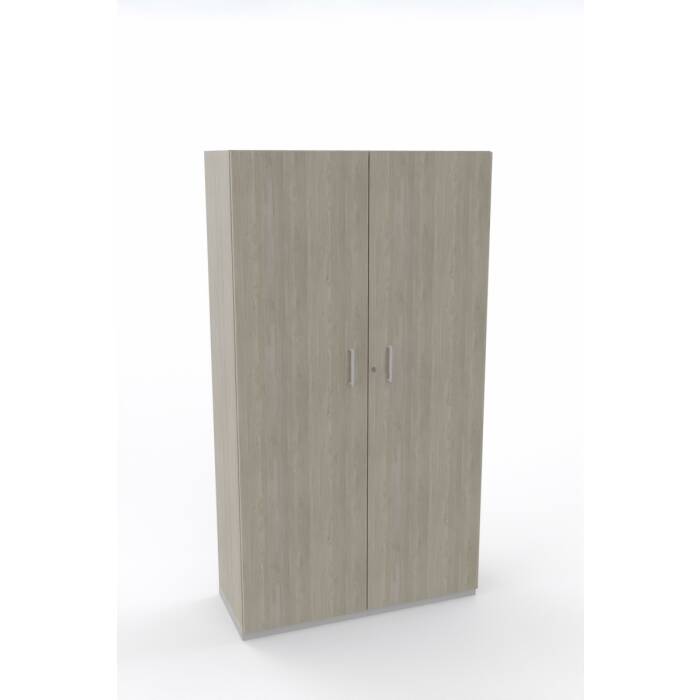 Aktenschrank in Holz grau, 5 Ordnerhöhen - 100 cm