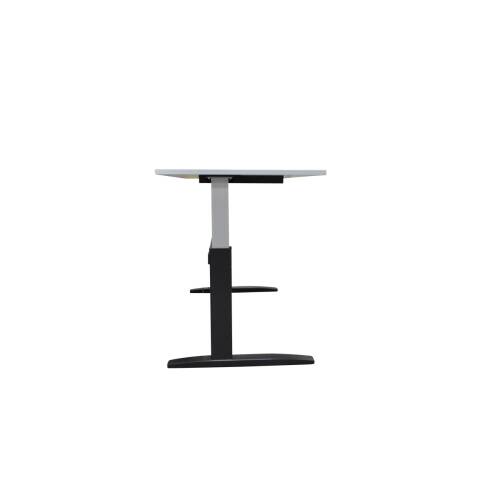 Steh-Sitz-Schreibtisch / Gestell Ceka "ALEO" / 160 x 80 cm / weiß