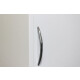 Sideboard / Sedus / Schiebetüren / weiß, Abdeckplatte mit schwarzem Umleimer / 3 Ordnerhöhen / 100 cm