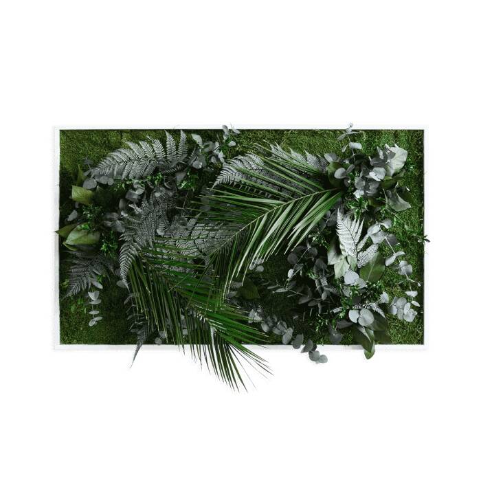 Pflanzenbild Dschungeldesign 100 x 60 cm