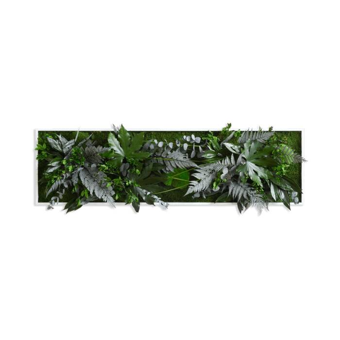 Pflanzenbild "Dschungeldesign 140 x 40 cm"
