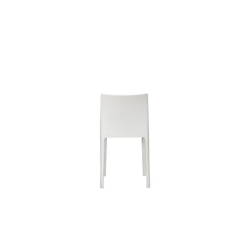 Besucherstuhl / HAY "Elementaire Chair" / cremeweiß