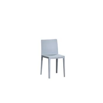 Besucherstuhl / HAY Elementaire Chair / graublau