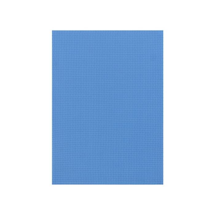 Trennwand / Rossoacoustic / 160 x 115 cm / Stoff blau gemustert