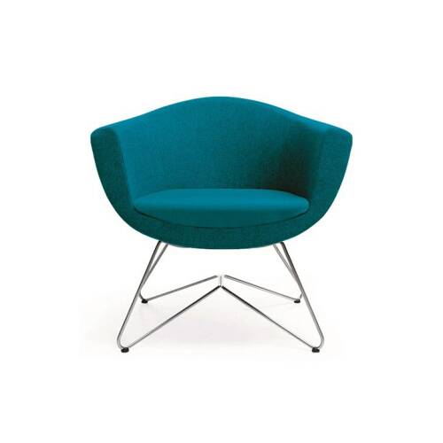 "Sorriso" Lounge Sessel mit Filigrangestell - Standard-Kollektion