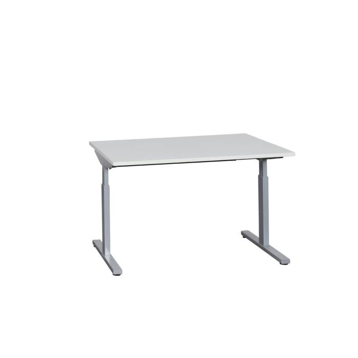 Schreibtisch Style-T Gestell in aluminium - 140 x 80 cm