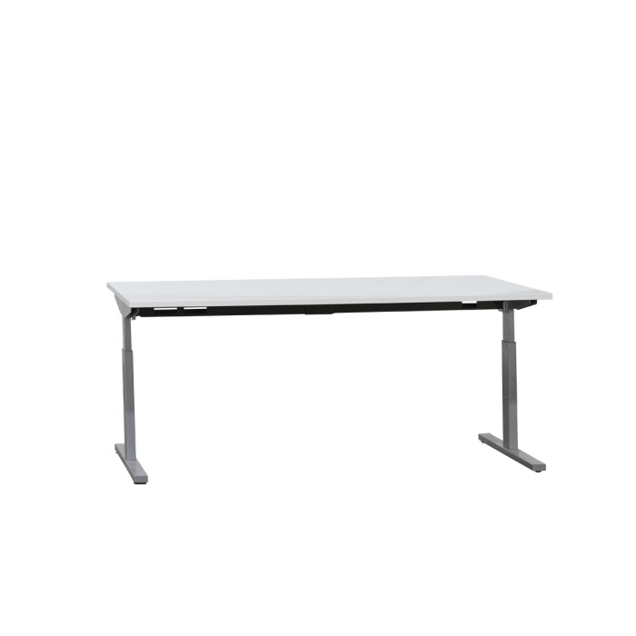 Schreibtisch Style-T Gestell in aluminium - 160 x 60 cm