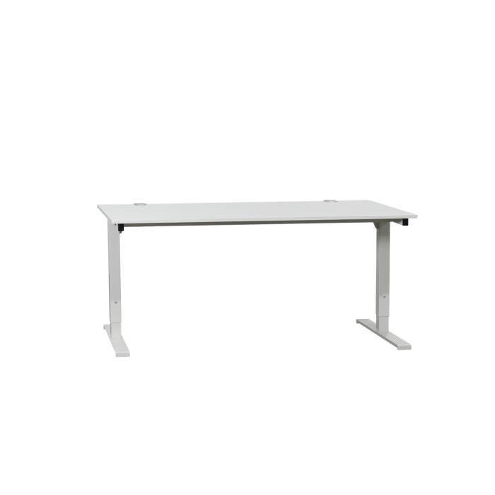 Schreibtisch / Assmann "Sympas" / weiß / 160 x 80 cm / Gestell weiß