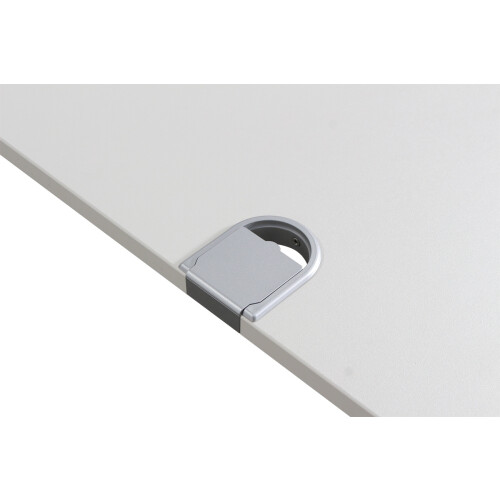 Schreibtisch / Assmann "Sympas" / weiß / 160 x 80 cm / Gestell weiß