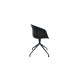 Konferenzstuhl / HAY "About A Chair" / AAC20 - Schale schwarz / Frontpolster rosa