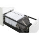 2-tlg. Arbeitsplatz / Rohde & Grahl / Schreibtisch 160 x 80 cm - Traverse schwarz + Rollcontainer Slim anthrazit
