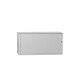 Sideboard / Steelcase "Share It" / Abdeckplatte akazie / weiß / 160 cm