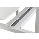 Duo-Bench / Kinnarps "Polaris" / 120 x 80 cm / weiß / elektrisch höhenverstellbar