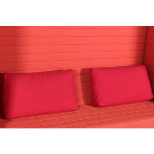 Sofa / 2-Sitzer/ Giulio Marelli "STRIPES BOX" / orange