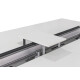 Konferenztisch / Steelcase "4.8 four point eight" / weiß / 480 x 150 cm