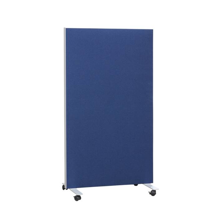 Mobile Trennwand / AOS Silence Line / dunkelblau / 160 x 90 cm