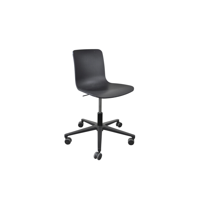 Bürodrehstuhl / vitra "HAL" / schwarz - ohne Sitzkissen