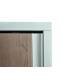 Sideboard / Steelcase "Share It" / weiß / Schiebetüren nussbaum / 100 cm